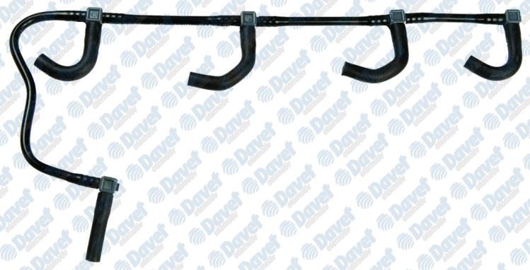 WINTECH 0500102 Enjektor Mazot Geri Donus Borusu Megane Ii-Clio-Kangoo-Logan-Fluence 1.5cdi K9k